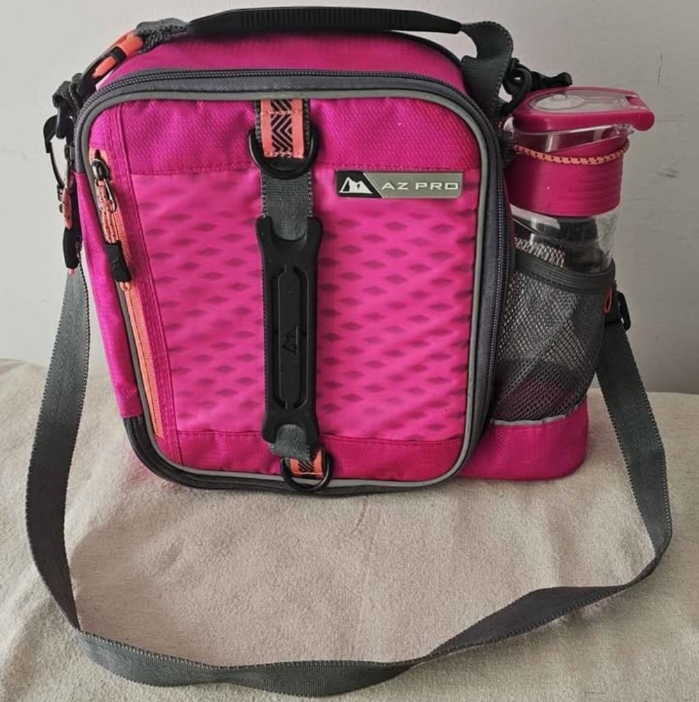 AZ PRO Like New Expandable Lunch Box With Drink Cup